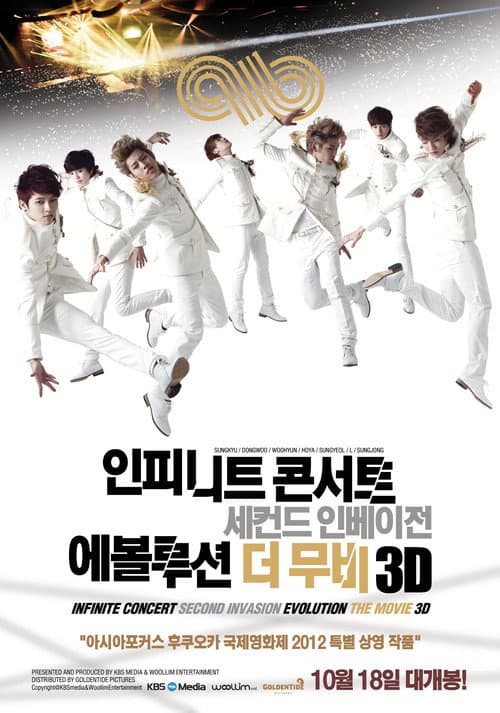 Plakat: INFINITE Concert Second Invasion Evolution the Movie 3D
