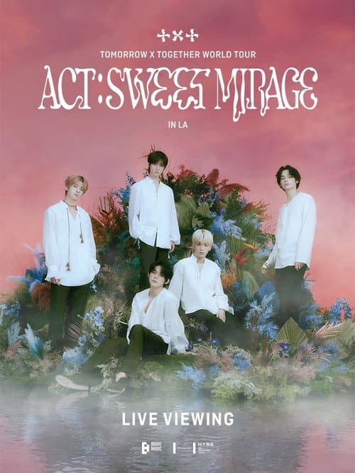 Plakat: TXT (ACT: SWEET MIRAGE) IN LA: LIVE VIEWING