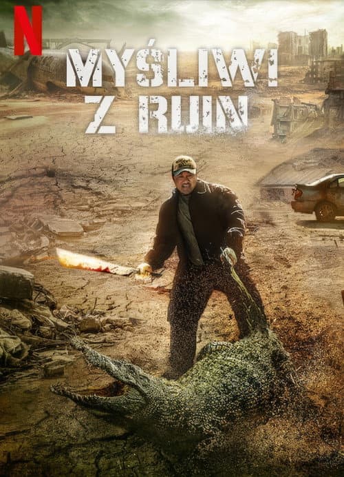 Plakat: Myśliwi z ruin
