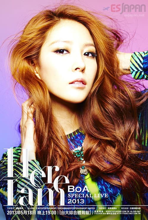 Plakat: BoA Special Live: Here I am