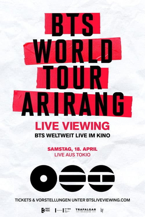 Plakat: BTS WORLD TOUR [ARIRANG] in Japan