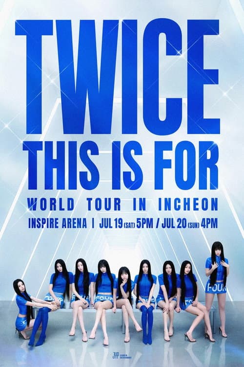 Plakat: TWICE: This is For World Tour