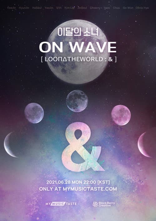 Plakat: LOONA On Wave [LOONATHEWORLD : &]