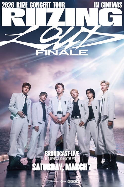 Plakat: RIIZE CONCERT TOUR [RIIZING LOUD] FINALE IN CINEMAS