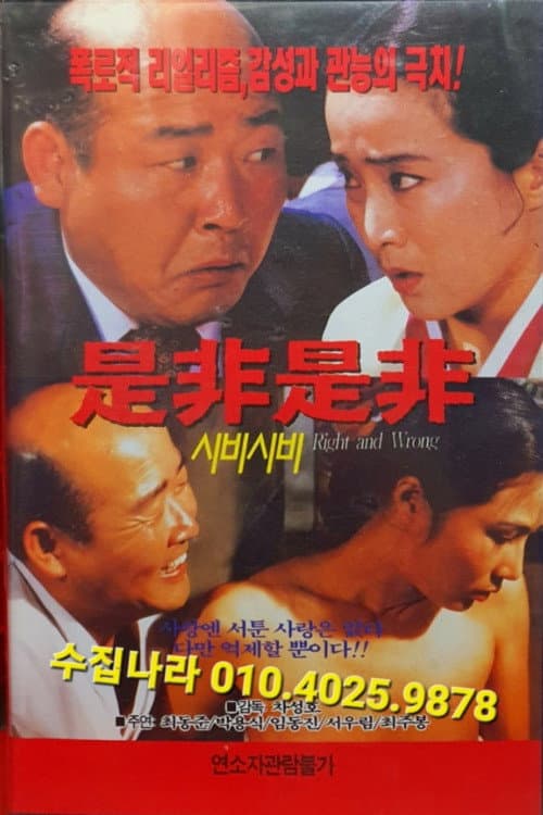 Plakat: Right and Wrong