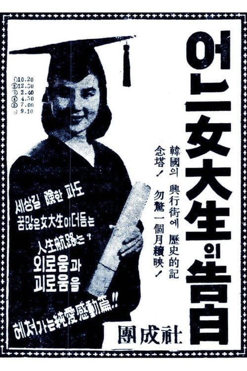 Plakat: A College Woman's Confession