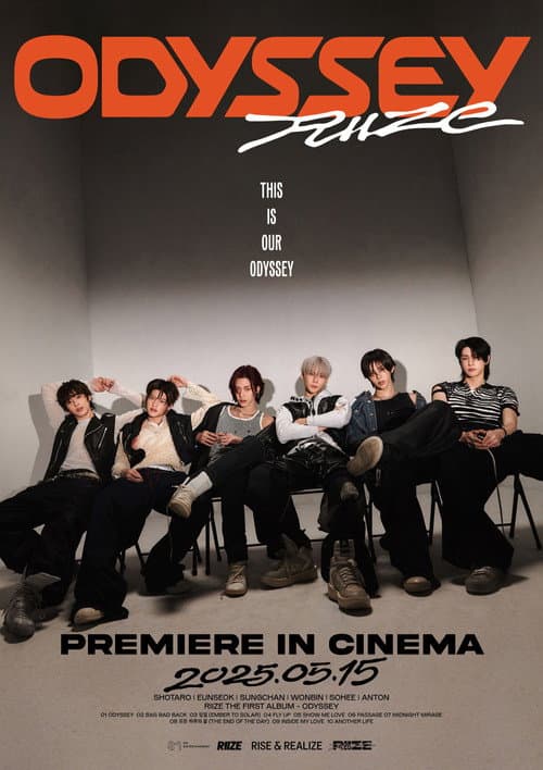 Plakat: RIIZE 〈ODYSSEY〉 PREMIERE IN CINEMA
