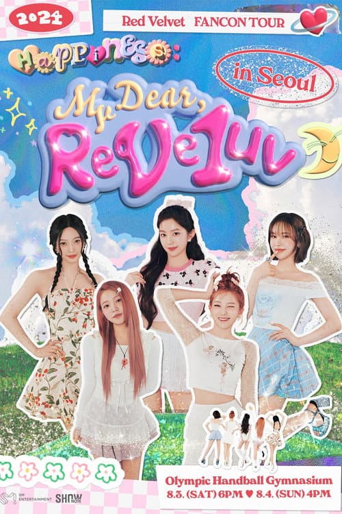 Plakat: Red Velvet - 2024 Fancon Tour 'Happiness: My Dear, ReVe1uv' in Seoul