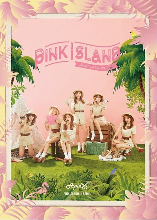 Plakat: Apink 2nd Concert "Pink Island"