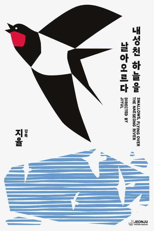 Plakat: Swallows, flying over the Naeseong River