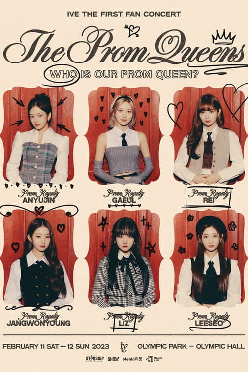 Plakat: IVE THE FIRST FAN CONCERT 'The Prom Queens'