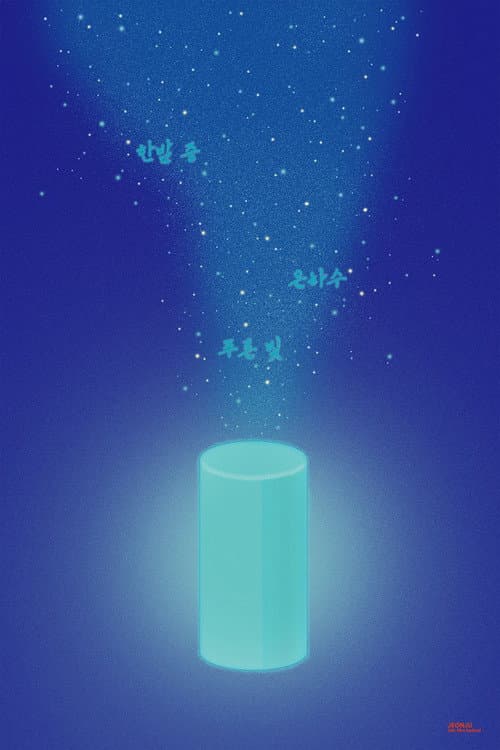 Plakat: Midnight in Galaxy
