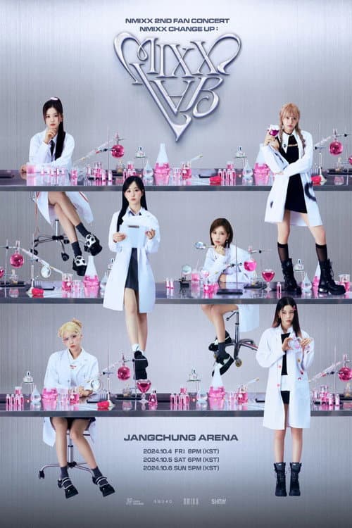 Plakat: NMIXX 2nd Fan Concert "NMIXX Change Up : MIXX Lab"