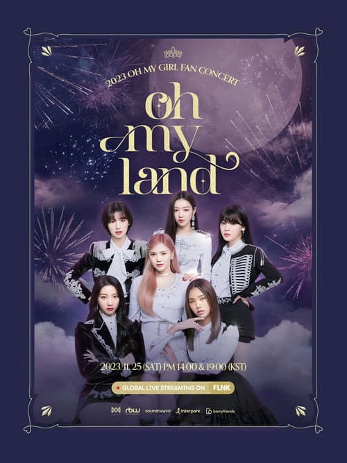 Plakat: OH MY GIRL 2023 FAN CONCERT [OH MY LAND]