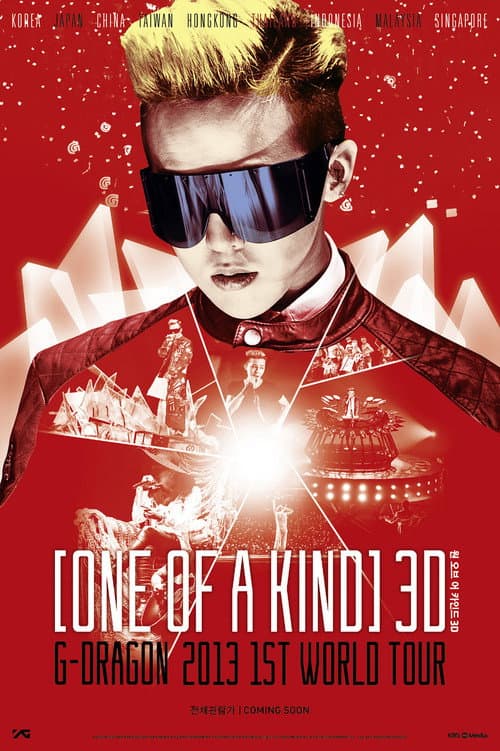 Plakat: ONE OF A KIND 3D ; G-DRAGON 2013 1ST WORLD TOUR