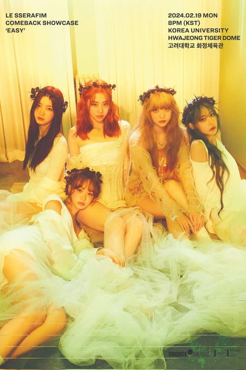 Plakat: LE SSERAFIM COMEBACK SHOWCASE ‘EASY’
