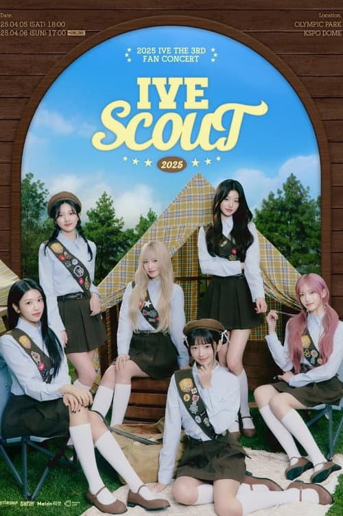Plakat: IVE THE 3RD FAN CONCERT <IVE SCOUT> IN SEOUL DAY 2