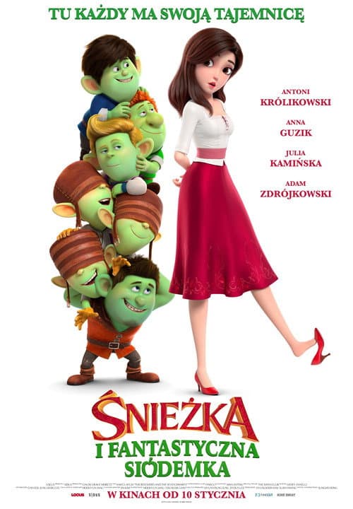 Plakat: Śnieżka i fantastyczna siódemka