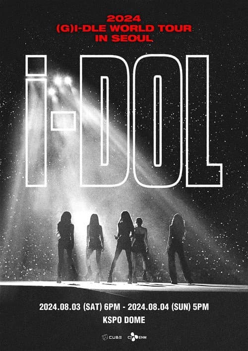 Plakat: (G)I-DLE - 2024 (G)I-DLE WORLD TOUR [iDOL] IN SEOUL
