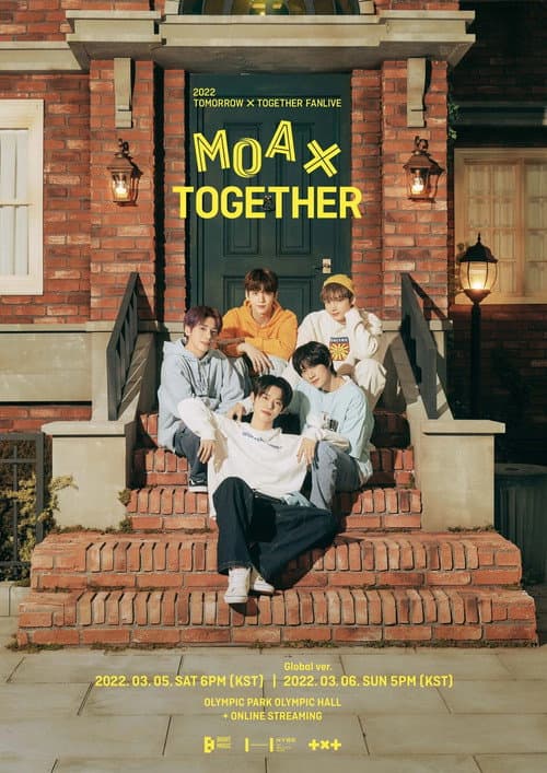 Plakat: 2022 TXT FANLIVE MOA X TOGETHER