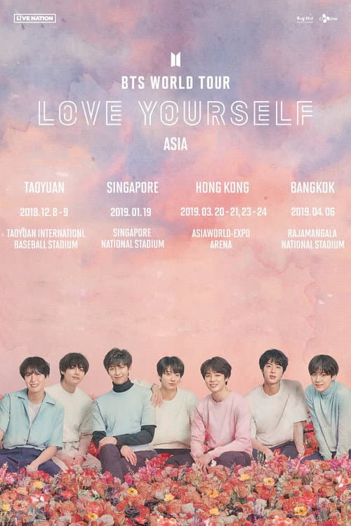 Plakat: BTS World Tour: Love Yourself in Asia