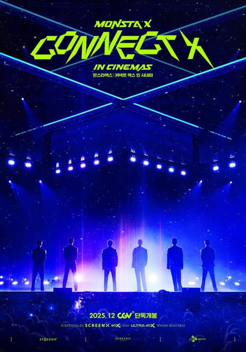 Plakat: MONSTA X : CONNECT X IN CINEMAS