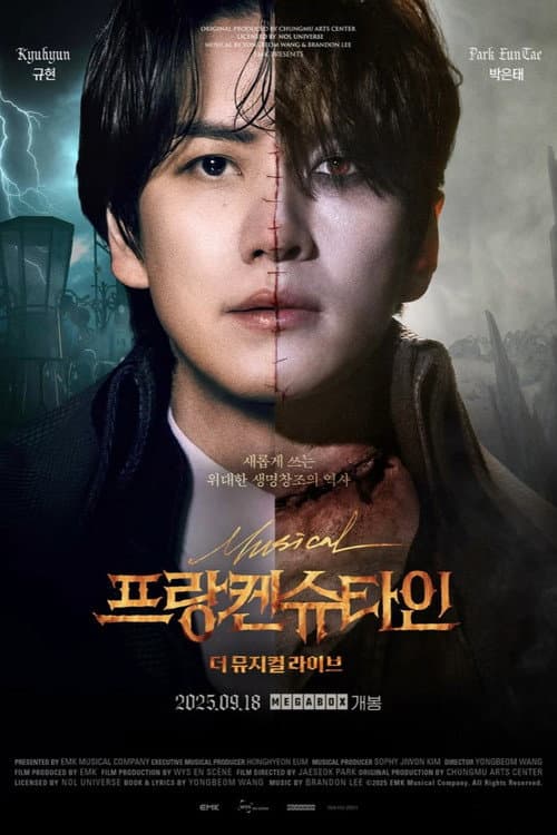 Plakat: Frankenstein : The Musical Live