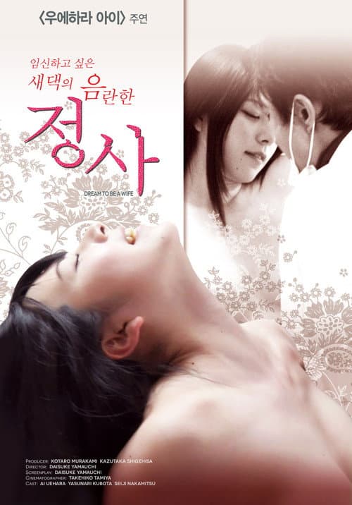 Plakat: The lewd affair of the new wife who wants to be pregnant