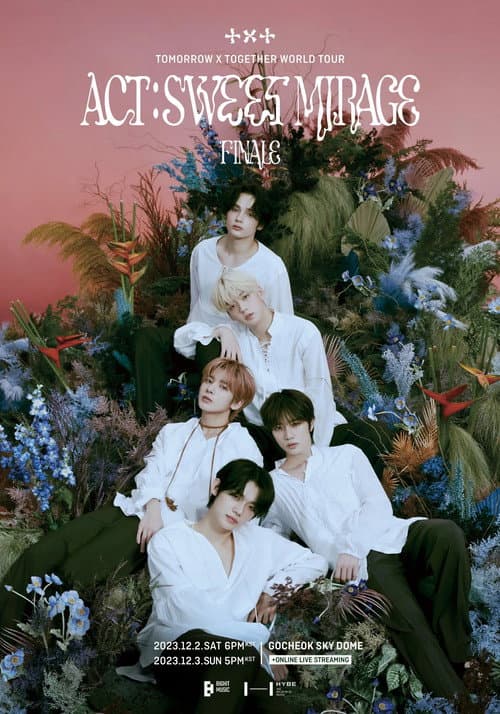 Plakat: Tomorrow X Together World Tour 'Act: Sweet Mirage' Finale