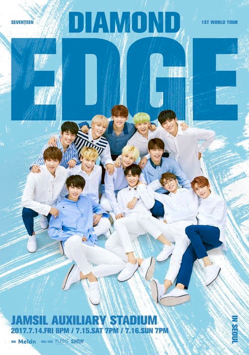 Plakat: SEVENTEEN WORLD TOUR [DIAMOND EDGE] in Seoul