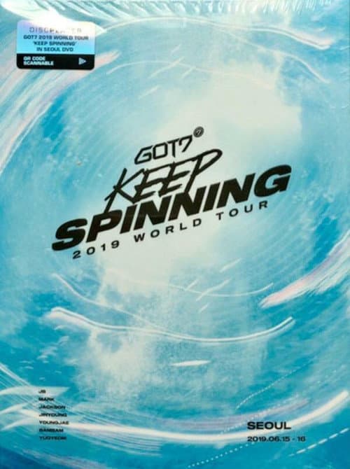 Plakat: GOT7: Keep Spinning 2019 - World Tour