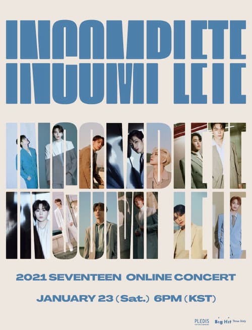 Plakat: SEVENTEEN CONCERT [IN-COMPLETE]
