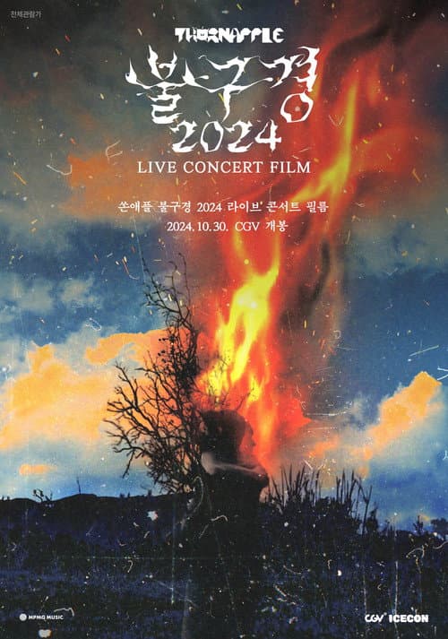 Plakat: THORNAPPLE FIRE WATCHING 2024 LIVE CONCERT FILM