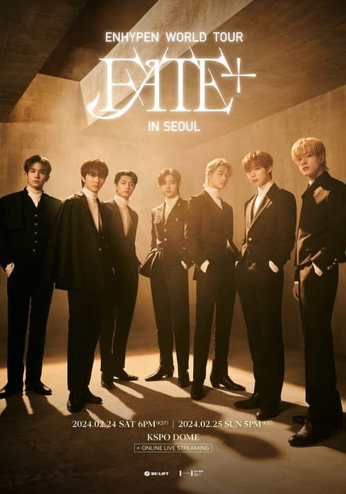 Plakat: Enhypen World Tour 'Fate+' In Seoul