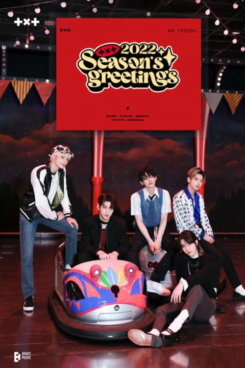 Plakat: TOMORROW X TOGETHER 2022 SEASON'S GREETINGS