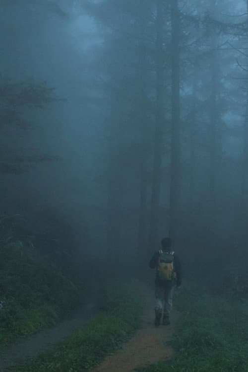 Plakat: Men Wandering in the Mountain