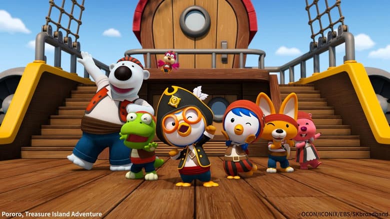 Kadr z Pororo: Treasure Island Adventure