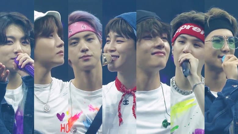 Kadr z BTS Japan Official Fanmeeting Vol.5: Magic Shop