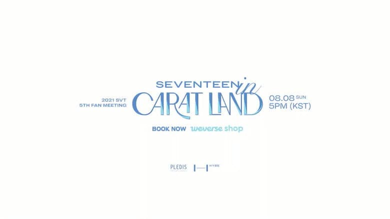 Kadr z SEVENTEEN in CARAT LAND