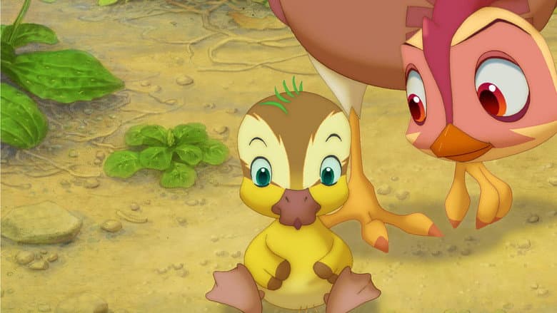 Kadr z Leafie, a Hen Into the Wild