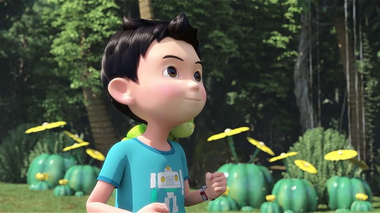 Kadr z Hello Carbot the Movie: The Secret of Omphalos Island