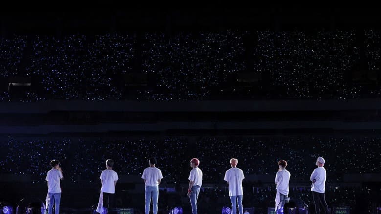 Kadr z BTS World Tour: Love Yourself in Seoul