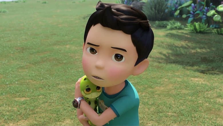 Kadr z Hello Carbot the Movie: The Secret of Omphalos Island