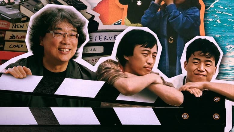 Kadr z Żółte Drzwi: Koreański klub filmowy z lat 90.