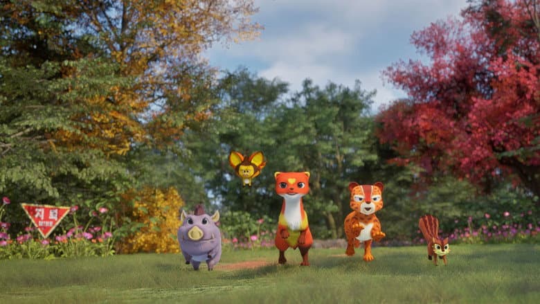 Kadr z DMZ Animal Rangers