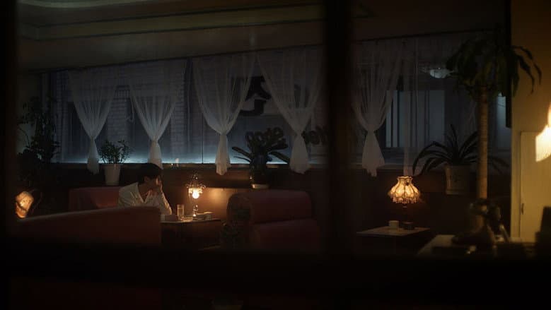 Kadr z In a Cafe Without a Name