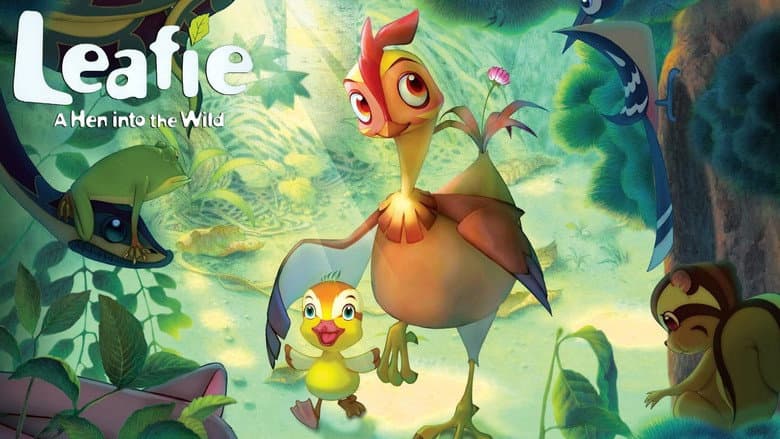 Kadr z Leafie, a Hen Into the Wild