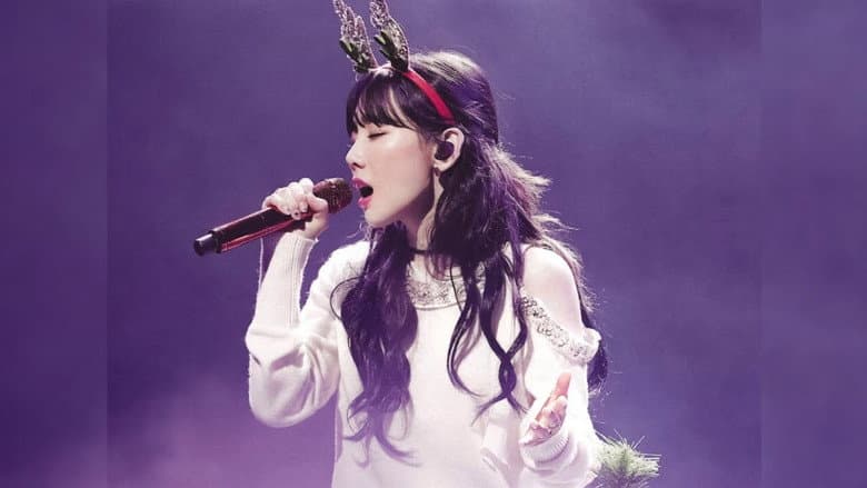 Kadr z Taeyeon Special LIVE "The Magic Of Christmas Time"