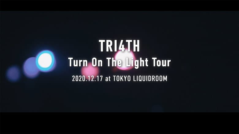 Kadr z TRI4TH: Turn on the Light Tour at Tokyo Liquidroom, 2020.12.17