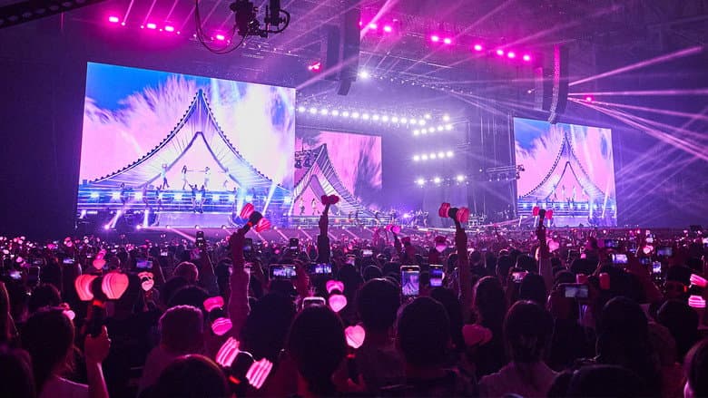 Kadr z Blackpink World Tour (Born Pink) in Cinemas